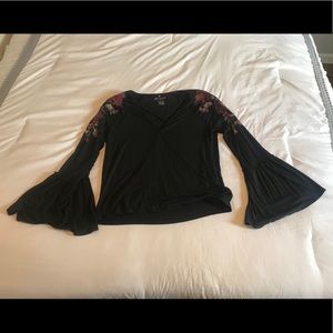 3/$10 Bell Sleeve A&E Top